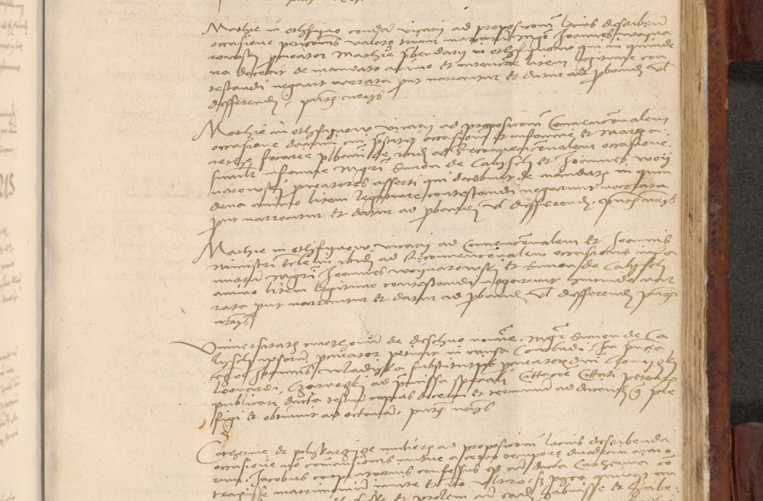 Zdjęcie nr 886 dla obiektu archiwalnego: In nomine Domini. Amen. Sub anno eiusdem Domini millesimo quingentesimo vigesimo, indicione octava, pontificatus sanctissimi in Christo patris et domini nostri domini Leonis divina providencia pape decimi moderni anno ad 19 Marcii durante septimo, acta actorum coram venerabili viro domino Thoma Rosznowski canonico et officiali generali Cracoviensi felicibus, sideribus continuantur atque exordium capiunt et Dii faveant ceptis