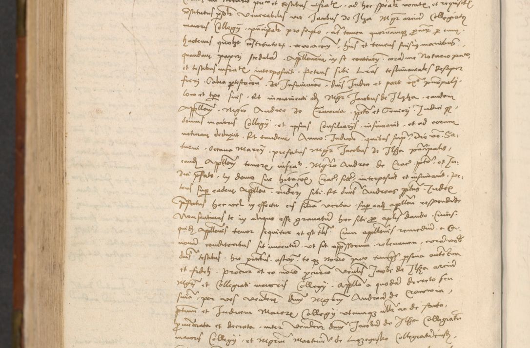 Zdjęcie nr 869 dla obiektu archiwalnego: In nomine Domini. Amen. Sub anno eiusdem Domini millesimo quingentesimo vigesimo, indicione octava, pontificatus sanctissimi in Christo patris et domini nostri domini Leonis divina providencia pape decimi moderni anno ad 19 Marcii durante septimo, acta actorum coram venerabili viro domino Thoma Rosznowski canonico et officiali generali Cracoviensi felicibus, sideribus continuantur atque exordium capiunt et Dii faveant ceptis