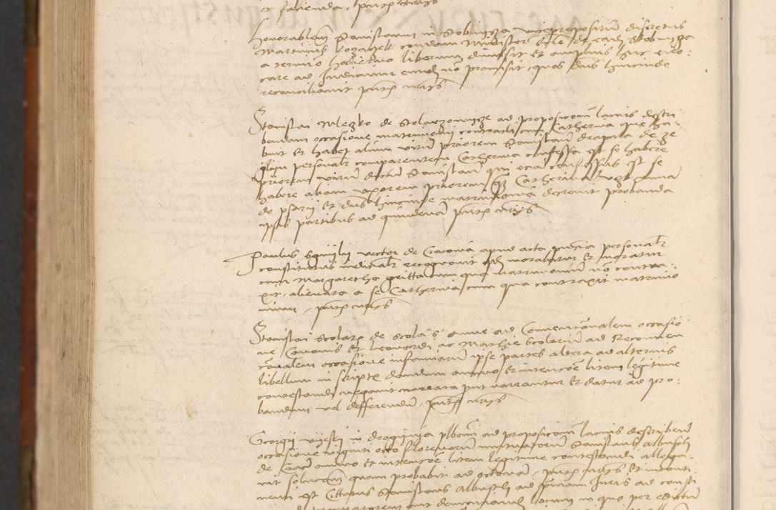 Zdjęcie nr 859 dla obiektu archiwalnego: In nomine Domini. Amen. Sub anno eiusdem Domini millesimo quingentesimo vigesimo, indicione octava, pontificatus sanctissimi in Christo patris et domini nostri domini Leonis divina providencia pape decimi moderni anno ad 19 Marcii durante septimo, acta actorum coram venerabili viro domino Thoma Rosznowski canonico et officiali generali Cracoviensi felicibus, sideribus continuantur atque exordium capiunt et Dii faveant ceptis