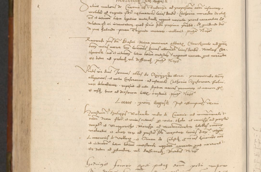 Zdjęcie nr 853 dla obiektu archiwalnego: In nomine Domini. Amen. Sub anno eiusdem Domini millesimo quingentesimo vigesimo, indicione octava, pontificatus sanctissimi in Christo patris et domini nostri domini Leonis divina providencia pape decimi moderni anno ad 19 Marcii durante septimo, acta actorum coram venerabili viro domino Thoma Rosznowski canonico et officiali generali Cracoviensi felicibus, sideribus continuantur atque exordium capiunt et Dii faveant ceptis