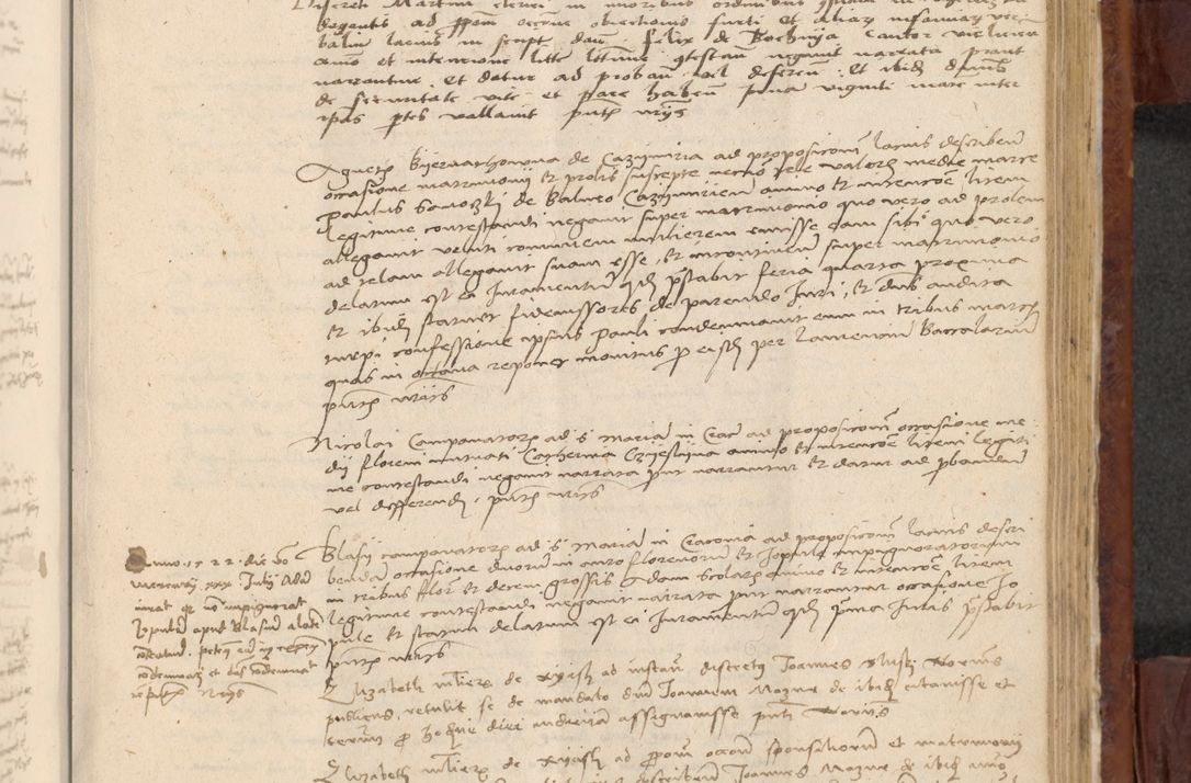 Zdjęcie nr 850 dla obiektu archiwalnego: In nomine Domini. Amen. Sub anno eiusdem Domini millesimo quingentesimo vigesimo, indicione octava, pontificatus sanctissimi in Christo patris et domini nostri domini Leonis divina providencia pape decimi moderni anno ad 19 Marcii durante septimo, acta actorum coram venerabili viro domino Thoma Rosznowski canonico et officiali generali Cracoviensi felicibus, sideribus continuantur atque exordium capiunt et Dii faveant ceptis