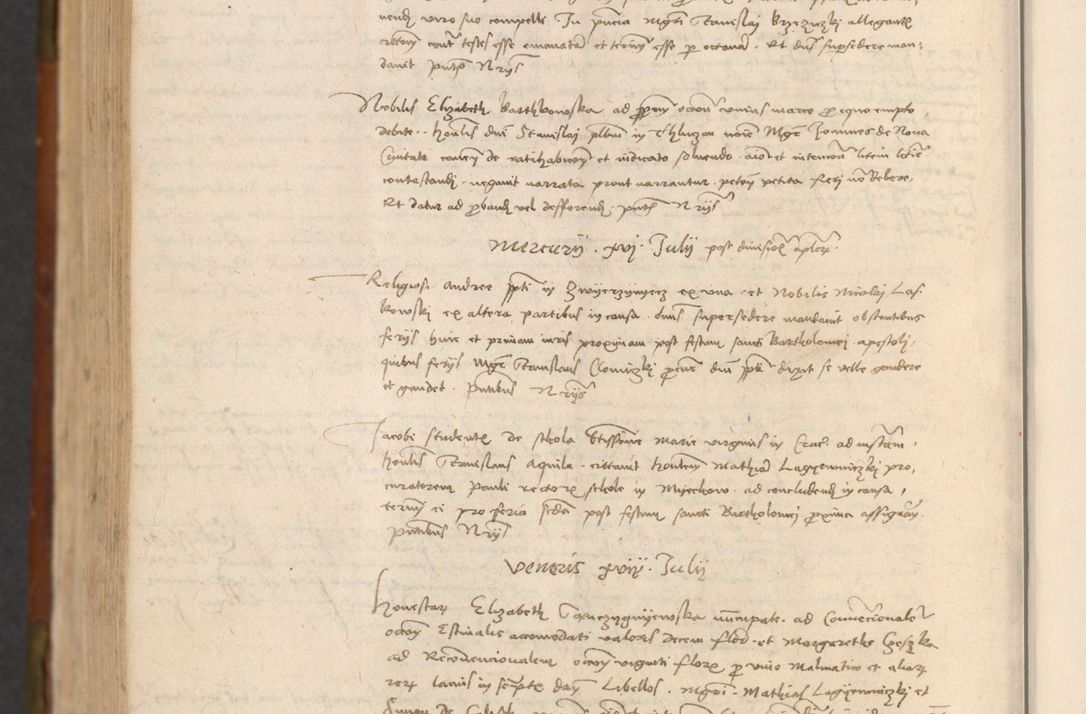 Zdjęcie nr 845 dla obiektu archiwalnego: In nomine Domini. Amen. Sub anno eiusdem Domini millesimo quingentesimo vigesimo, indicione octava, pontificatus sanctissimi in Christo patris et domini nostri domini Leonis divina providencia pape decimi moderni anno ad 19 Marcii durante septimo, acta actorum coram venerabili viro domino Thoma Rosznowski canonico et officiali generali Cracoviensi felicibus, sideribus continuantur atque exordium capiunt et Dii faveant ceptis