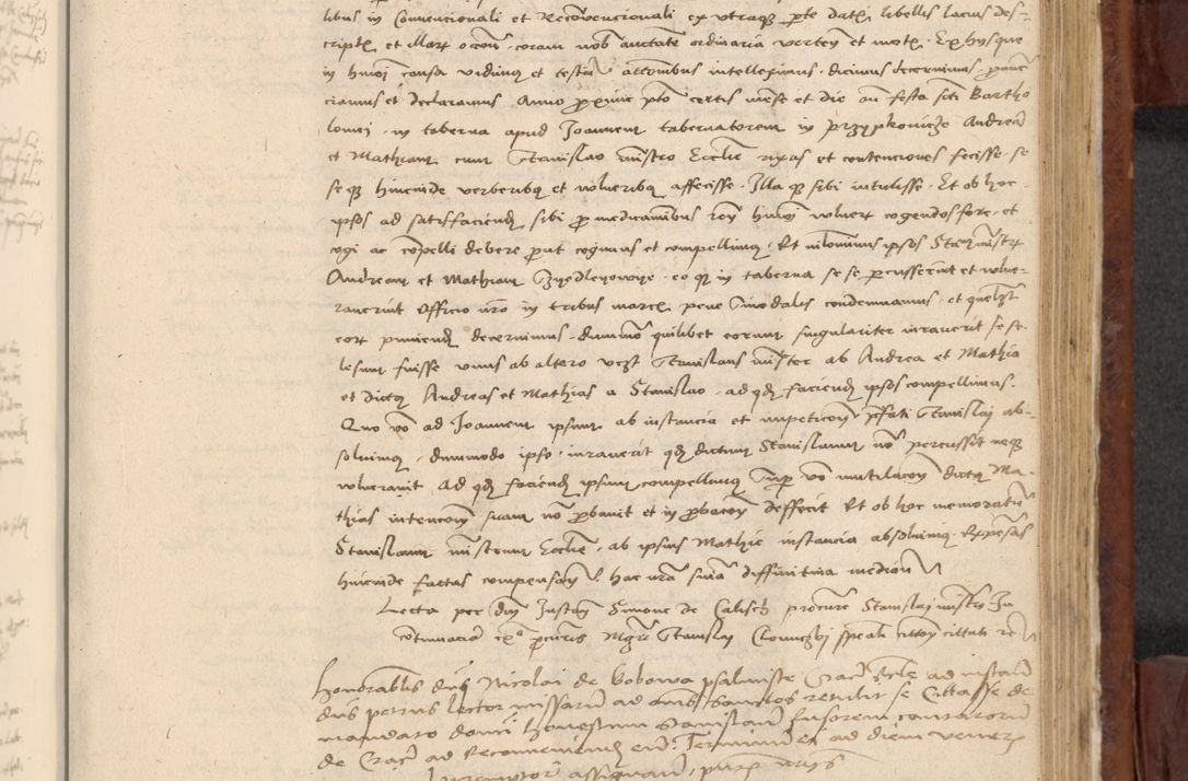 Zdjęcie nr 838 dla obiektu archiwalnego: In nomine Domini. Amen. Sub anno eiusdem Domini millesimo quingentesimo vigesimo, indicione octava, pontificatus sanctissimi in Christo patris et domini nostri domini Leonis divina providencia pape decimi moderni anno ad 19 Marcii durante septimo, acta actorum coram venerabili viro domino Thoma Rosznowski canonico et officiali generali Cracoviensi felicibus, sideribus continuantur atque exordium capiunt et Dii faveant ceptis