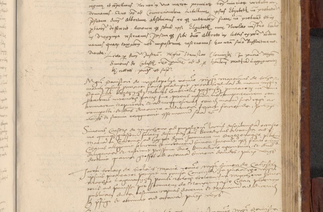 Zdjęcie nr 830 dla obiektu archiwalnego: In nomine Domini. Amen. Sub anno eiusdem Domini millesimo quingentesimo vigesimo, indicione octava, pontificatus sanctissimi in Christo patris et domini nostri domini Leonis divina providencia pape decimi moderni anno ad 19 Marcii durante septimo, acta actorum coram venerabili viro domino Thoma Rosznowski canonico et officiali generali Cracoviensi felicibus, sideribus continuantur atque exordium capiunt et Dii faveant ceptis