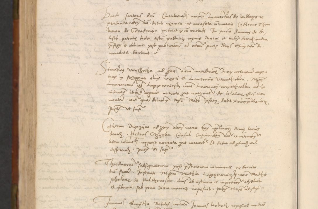 Zdjęcie nr 827 dla obiektu archiwalnego: In nomine Domini. Amen. Sub anno eiusdem Domini millesimo quingentesimo vigesimo, indicione octava, pontificatus sanctissimi in Christo patris et domini nostri domini Leonis divina providencia pape decimi moderni anno ad 19 Marcii durante septimo, acta actorum coram venerabili viro domino Thoma Rosznowski canonico et officiali generali Cracoviensi felicibus, sideribus continuantur atque exordium capiunt et Dii faveant ceptis