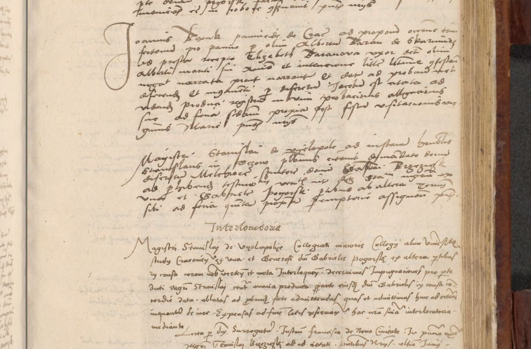 Zdjęcie nr 826 dla obiektu archiwalnego: In nomine Domini. Amen. Sub anno eiusdem Domini millesimo quingentesimo vigesimo, indicione octava, pontificatus sanctissimi in Christo patris et domini nostri domini Leonis divina providencia pape decimi moderni anno ad 19 Marcii durante septimo, acta actorum coram venerabili viro domino Thoma Rosznowski canonico et officiali generali Cracoviensi felicibus, sideribus continuantur atque exordium capiunt et Dii faveant ceptis