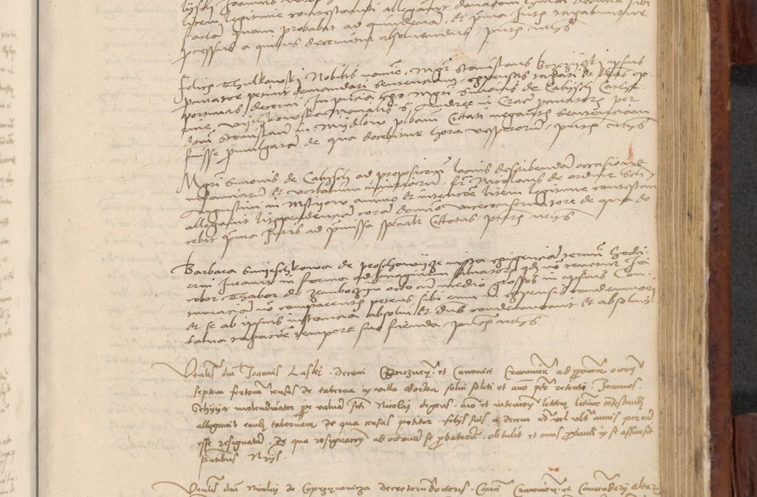 Zdjęcie nr 816 dla obiektu archiwalnego: In nomine Domini. Amen. Sub anno eiusdem Domini millesimo quingentesimo vigesimo, indicione octava, pontificatus sanctissimi in Christo patris et domini nostri domini Leonis divina providencia pape decimi moderni anno ad 19 Marcii durante septimo, acta actorum coram venerabili viro domino Thoma Rosznowski canonico et officiali generali Cracoviensi felicibus, sideribus continuantur atque exordium capiunt et Dii faveant ceptis