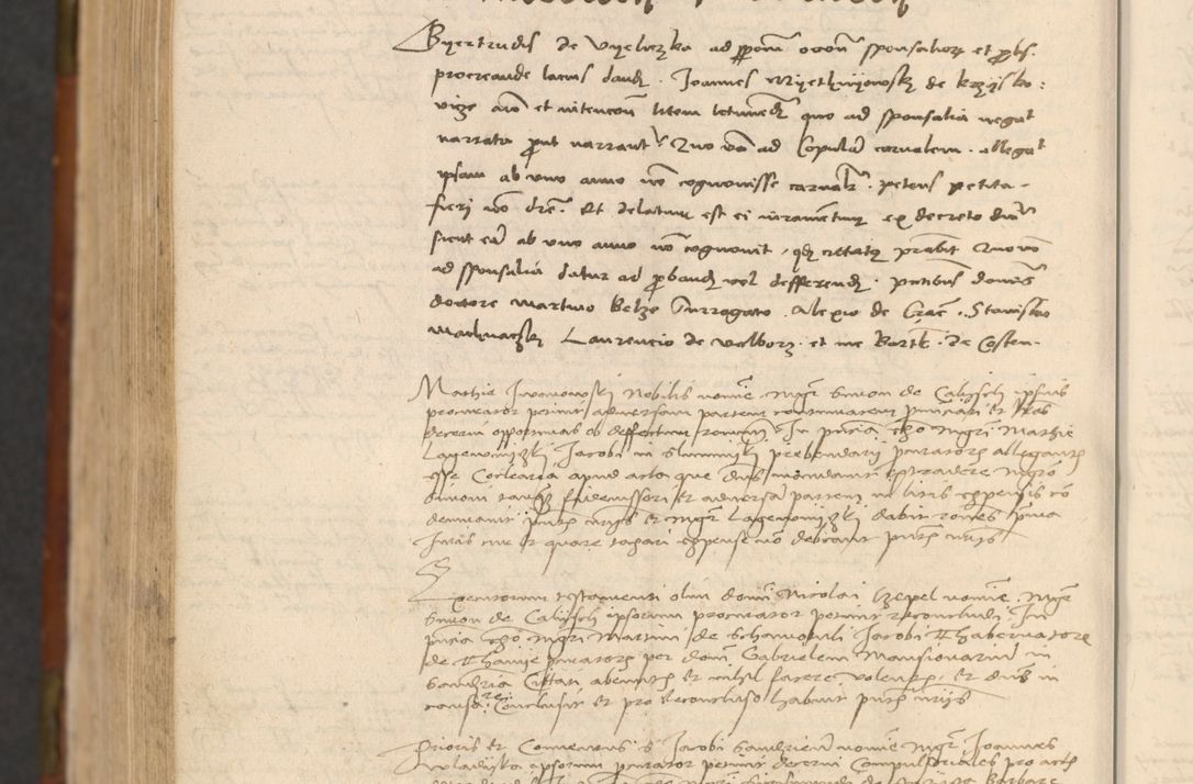 Zdjęcie nr 1013 dla obiektu archiwalnego: In nomine Domini. Amen. Sub anno eiusdem Domini millesimo quingentesimo vigesimo, indicione octava, pontificatus sanctissimi in Christo patris et domini nostri domini Leonis divina providencia pape decimi moderni anno ad 19 Marcii durante septimo, acta actorum coram venerabili viro domino Thoma Rosznowski canonico et officiali generali Cracoviensi felicibus, sideribus continuantur atque exordium capiunt et Dii faveant ceptis