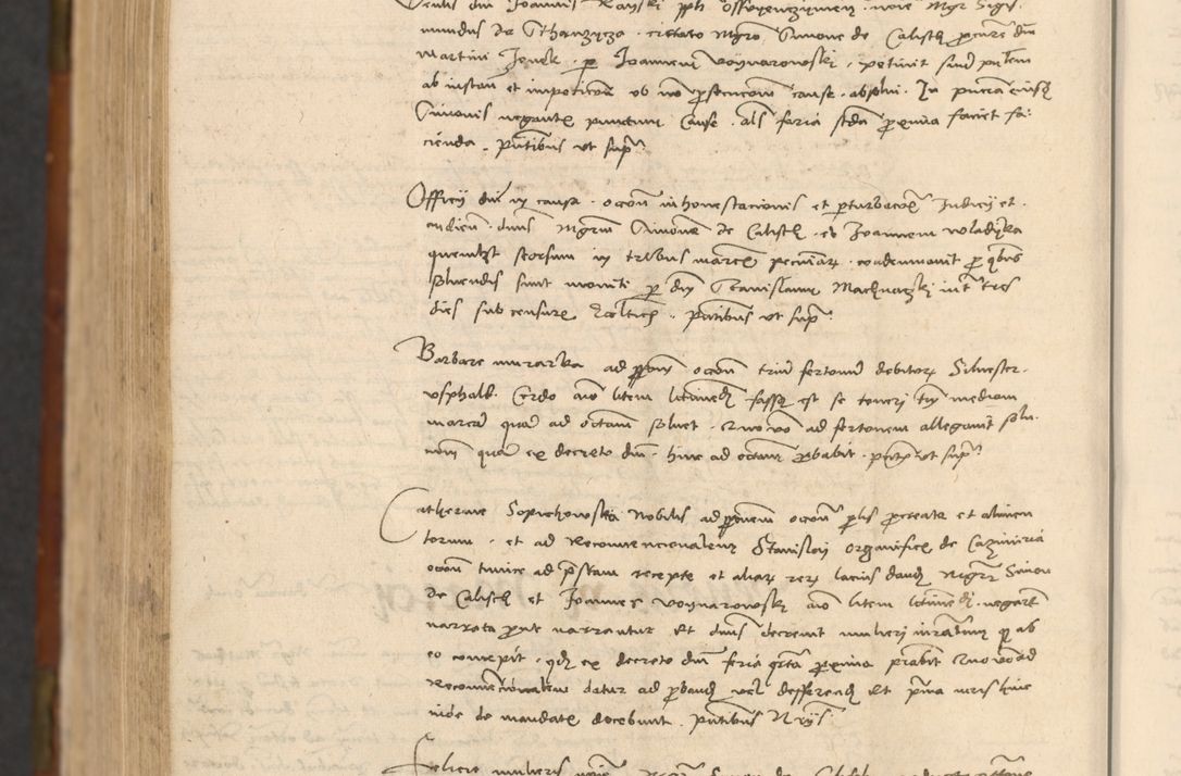 Zdjęcie nr 1015 dla obiektu archiwalnego: In nomine Domini. Amen. Sub anno eiusdem Domini millesimo quingentesimo vigesimo, indicione octava, pontificatus sanctissimi in Christo patris et domini nostri domini Leonis divina providencia pape decimi moderni anno ad 19 Marcii durante septimo, acta actorum coram venerabili viro domino Thoma Rosznowski canonico et officiali generali Cracoviensi felicibus, sideribus continuantur atque exordium capiunt et Dii faveant ceptis