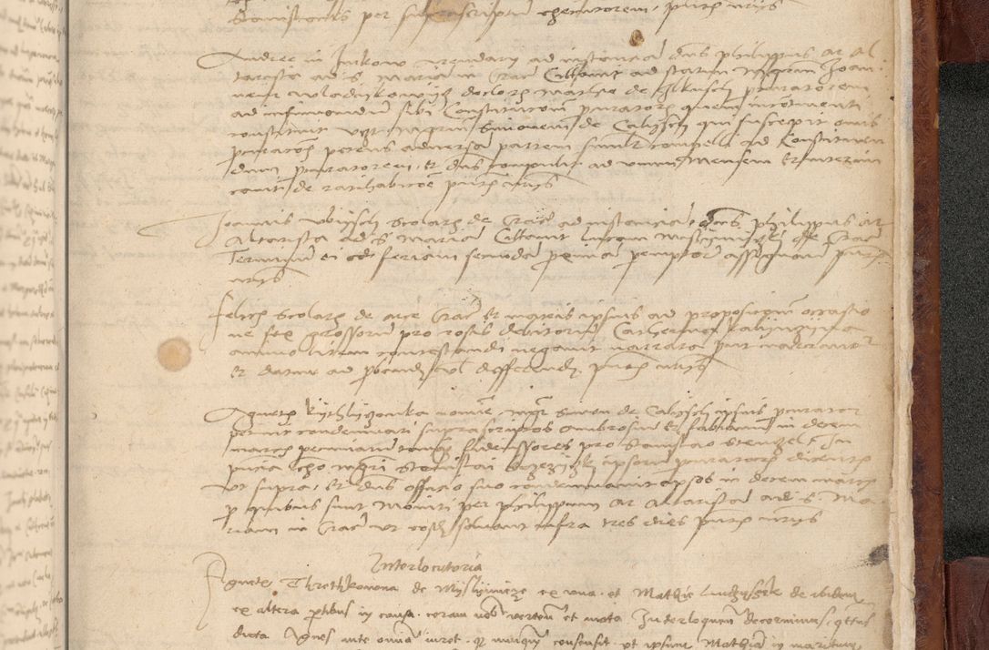 Zdjęcie nr 1152 dla obiektu archiwalnego: In nomine Domini. Amen. Sub anno eiusdem Domini millesimo quingentesimo vigesimo, indicione octava, pontificatus sanctissimi in Christo patris et domini nostri domini Leonis divina providencia pape decimi moderni anno ad 19 Marcii durante septimo, acta actorum coram venerabili viro domino Thoma Rosznowski canonico et officiali generali Cracoviensi felicibus, sideribus continuantur atque exordium capiunt et Dii faveant ceptis