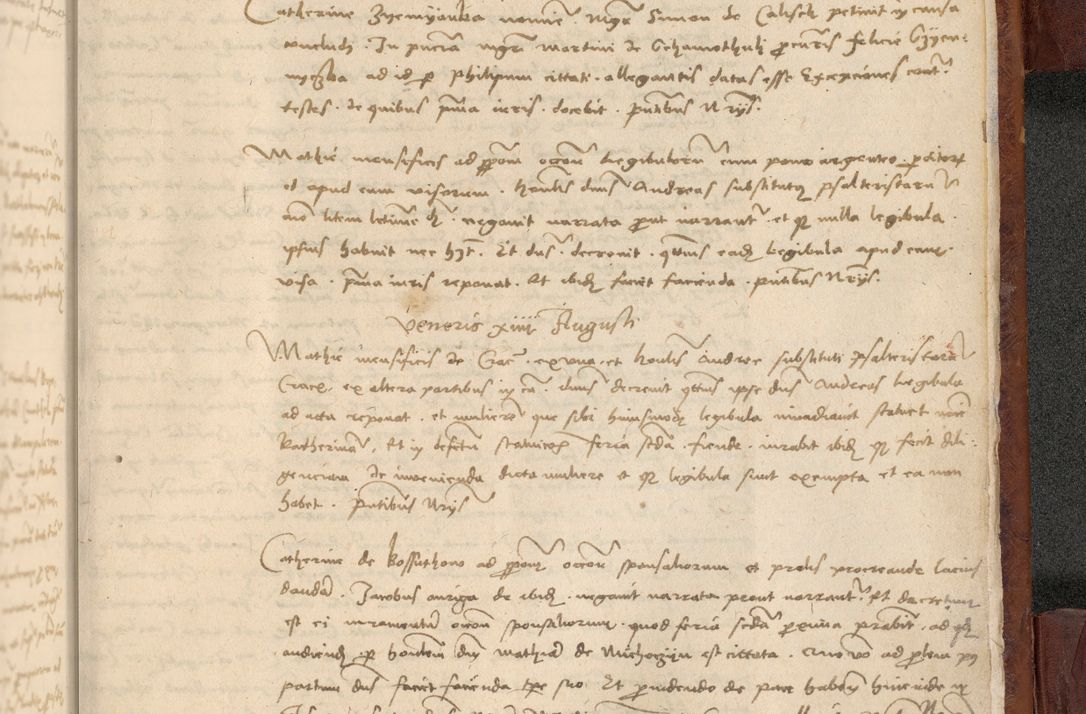 Zdjęcie nr 1150 dla obiektu archiwalnego: In nomine Domini. Amen. Sub anno eiusdem Domini millesimo quingentesimo vigesimo, indicione octava, pontificatus sanctissimi in Christo patris et domini nostri domini Leonis divina providencia pape decimi moderni anno ad 19 Marcii durante septimo, acta actorum coram venerabili viro domino Thoma Rosznowski canonico et officiali generali Cracoviensi felicibus, sideribus continuantur atque exordium capiunt et Dii faveant ceptis