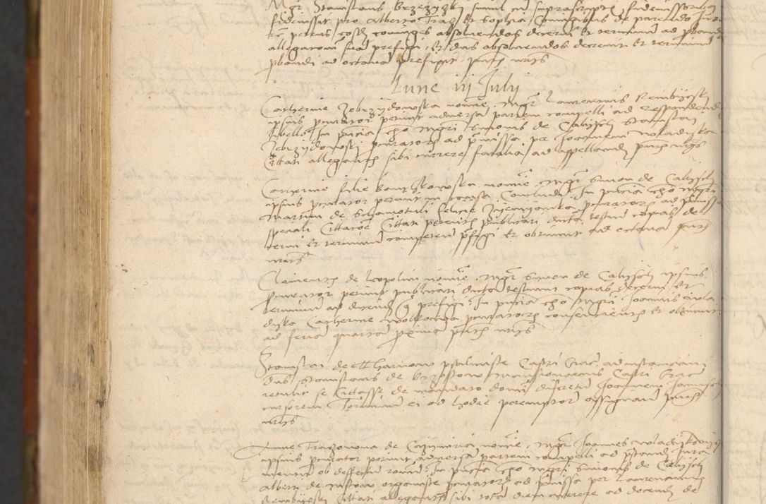 Zdjęcie nr 1147 dla obiektu archiwalnego: In nomine Domini. Amen. Sub anno eiusdem Domini millesimo quingentesimo vigesimo, indicione octava, pontificatus sanctissimi in Christo patris et domini nostri domini Leonis divina providencia pape decimi moderni anno ad 19 Marcii durante septimo, acta actorum coram venerabili viro domino Thoma Rosznowski canonico et officiali generali Cracoviensi felicibus, sideribus continuantur atque exordium capiunt et Dii faveant ceptis
