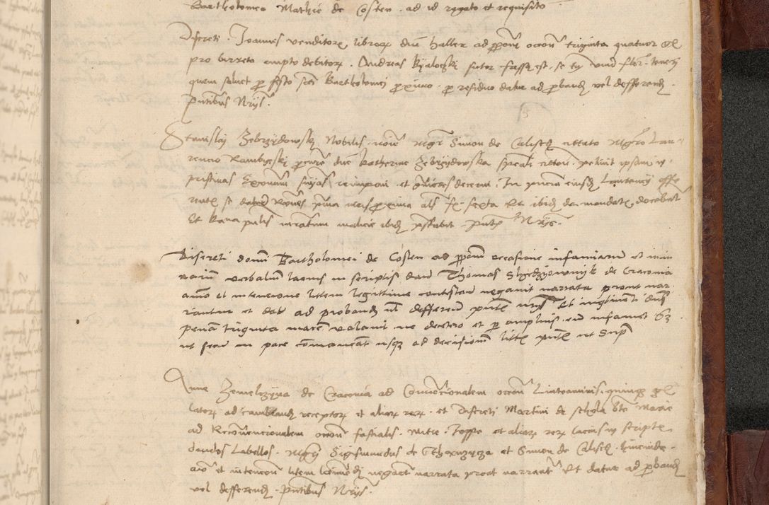 Zdjęcie nr 1144 dla obiektu archiwalnego: In nomine Domini. Amen. Sub anno eiusdem Domini millesimo quingentesimo vigesimo, indicione octava, pontificatus sanctissimi in Christo patris et domini nostri domini Leonis divina providencia pape decimi moderni anno ad 19 Marcii durante septimo, acta actorum coram venerabili viro domino Thoma Rosznowski canonico et officiali generali Cracoviensi felicibus, sideribus continuantur atque exordium capiunt et Dii faveant ceptis