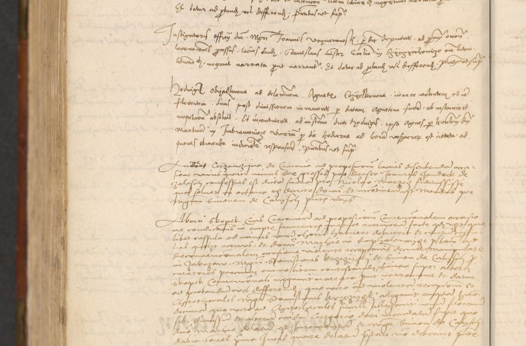 Zdjęcie nr 1125 dla obiektu archiwalnego: In nomine Domini. Amen. Sub anno eiusdem Domini millesimo quingentesimo vigesimo, indicione octava, pontificatus sanctissimi in Christo patris et domini nostri domini Leonis divina providencia pape decimi moderni anno ad 19 Marcii durante septimo, acta actorum coram venerabili viro domino Thoma Rosznowski canonico et officiali generali Cracoviensi felicibus, sideribus continuantur atque exordium capiunt et Dii faveant ceptis