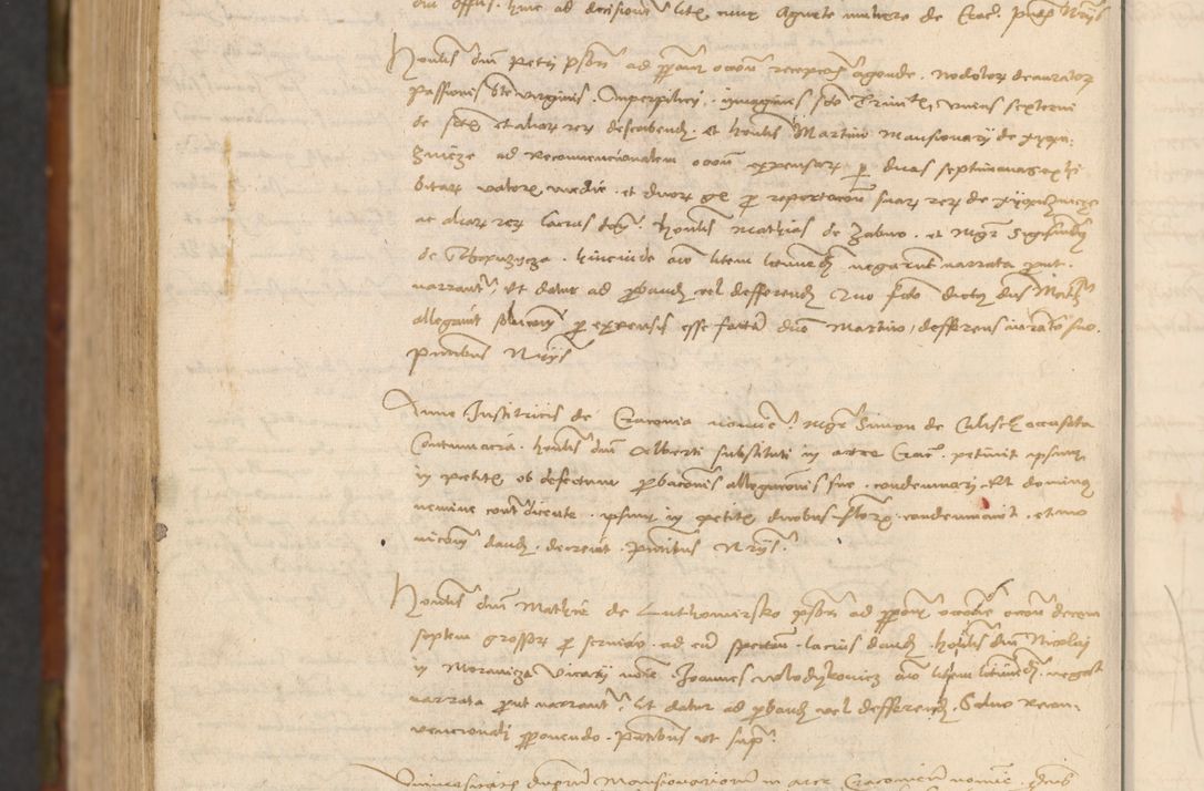 Zdjęcie nr 1119 dla obiektu archiwalnego: In nomine Domini. Amen. Sub anno eiusdem Domini millesimo quingentesimo vigesimo, indicione octava, pontificatus sanctissimi in Christo patris et domini nostri domini Leonis divina providencia pape decimi moderni anno ad 19 Marcii durante septimo, acta actorum coram venerabili viro domino Thoma Rosznowski canonico et officiali generali Cracoviensi felicibus, sideribus continuantur atque exordium capiunt et Dii faveant ceptis
