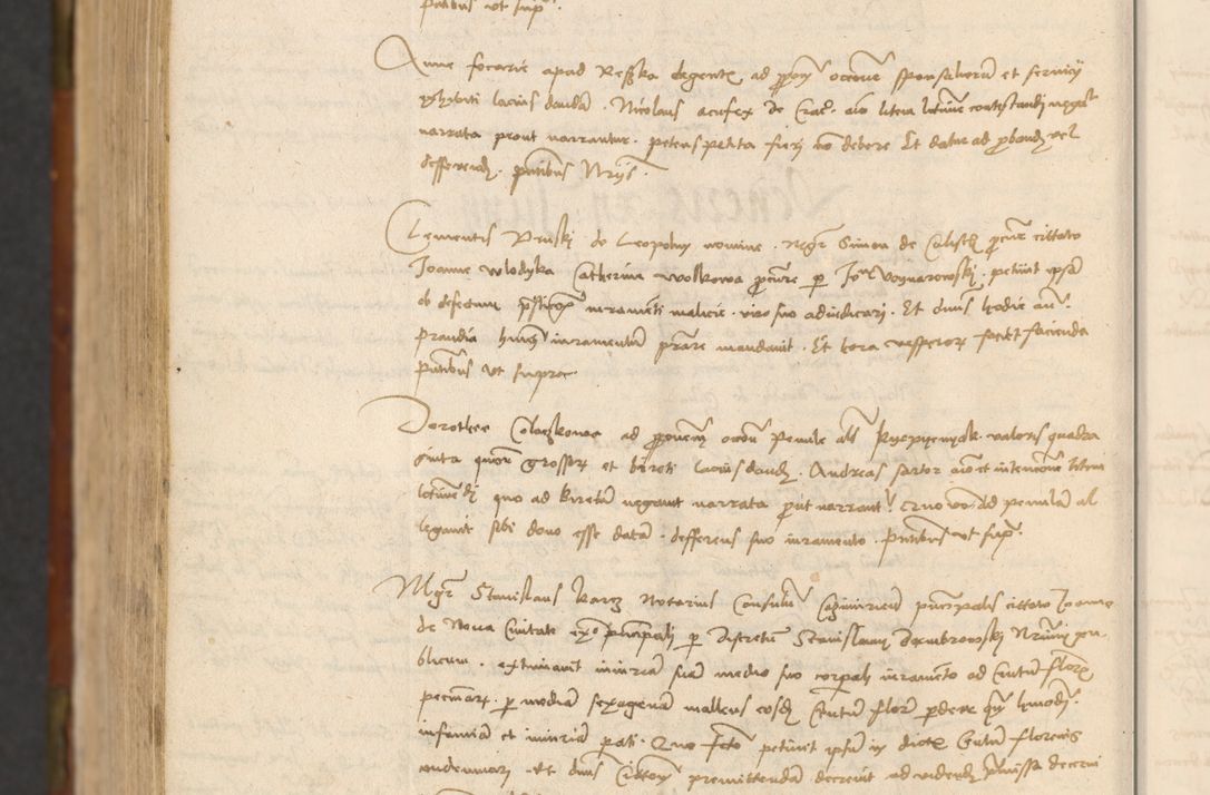 Zdjęcie nr 1111 dla obiektu archiwalnego: In nomine Domini. Amen. Sub anno eiusdem Domini millesimo quingentesimo vigesimo, indicione octava, pontificatus sanctissimi in Christo patris et domini nostri domini Leonis divina providencia pape decimi moderni anno ad 19 Marcii durante septimo, acta actorum coram venerabili viro domino Thoma Rosznowski canonico et officiali generali Cracoviensi felicibus, sideribus continuantur atque exordium capiunt et Dii faveant ceptis