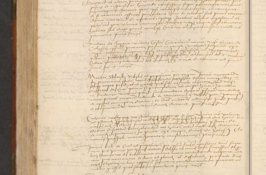 Zdjęcie nr 1107 dla obiektu archiwalnego: In nomine Domini. Amen. Sub anno eiusdem Domini millesimo quingentesimo vigesimo, indicione octava, pontificatus sanctissimi in Christo patris et domini nostri domini Leonis divina providencia pape decimi moderni anno ad 19 Marcii durante septimo, acta actorum coram venerabili viro domino Thoma Rosznowski canonico et officiali generali Cracoviensi felicibus, sideribus continuantur atque exordium capiunt et Dii faveant ceptis