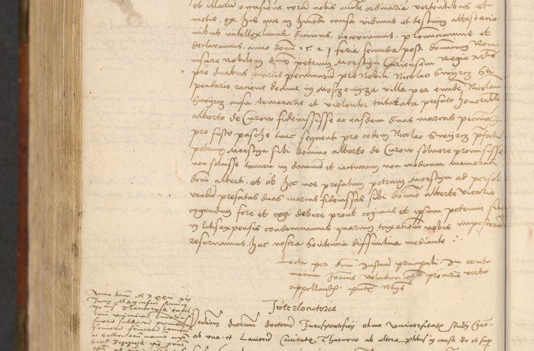 Zdjęcie nr 1103 dla obiektu archiwalnego: In nomine Domini. Amen. Sub anno eiusdem Domini millesimo quingentesimo vigesimo, indicione octava, pontificatus sanctissimi in Christo patris et domini nostri domini Leonis divina providencia pape decimi moderni anno ad 19 Marcii durante septimo, acta actorum coram venerabili viro domino Thoma Rosznowski canonico et officiali generali Cracoviensi felicibus, sideribus continuantur atque exordium capiunt et Dii faveant ceptis