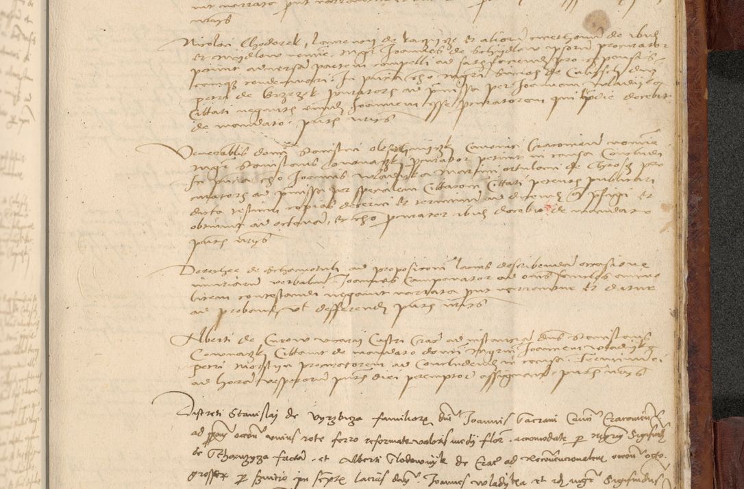 Zdjęcie nr 1100 dla obiektu archiwalnego: In nomine Domini. Amen. Sub anno eiusdem Domini millesimo quingentesimo vigesimo, indicione octava, pontificatus sanctissimi in Christo patris et domini nostri domini Leonis divina providencia pape decimi moderni anno ad 19 Marcii durante septimo, acta actorum coram venerabili viro domino Thoma Rosznowski canonico et officiali generali Cracoviensi felicibus, sideribus continuantur atque exordium capiunt et Dii faveant ceptis