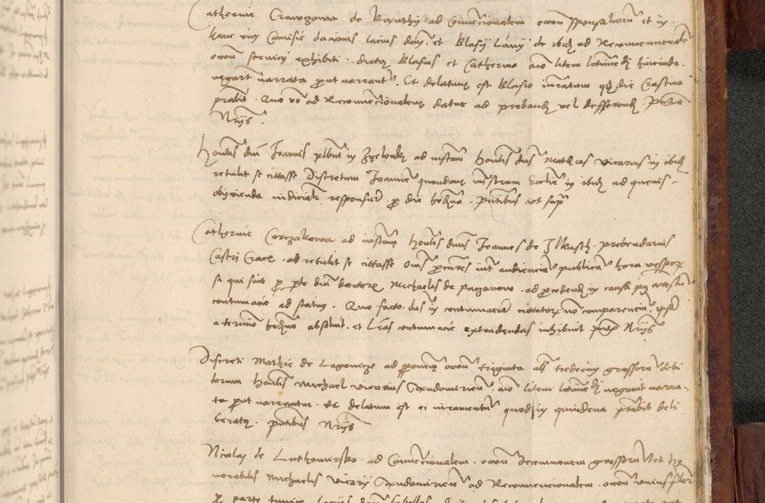 Zdjęcie nr 1096 dla obiektu archiwalnego: In nomine Domini. Amen. Sub anno eiusdem Domini millesimo quingentesimo vigesimo, indicione octava, pontificatus sanctissimi in Christo patris et domini nostri domini Leonis divina providencia pape decimi moderni anno ad 19 Marcii durante septimo, acta actorum coram venerabili viro domino Thoma Rosznowski canonico et officiali generali Cracoviensi felicibus, sideribus continuantur atque exordium capiunt et Dii faveant ceptis
