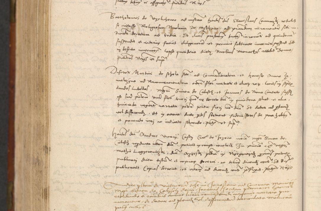 Zdjęcie nr 1093 dla obiektu archiwalnego: In nomine Domini. Amen. Sub anno eiusdem Domini millesimo quingentesimo vigesimo, indicione octava, pontificatus sanctissimi in Christo patris et domini nostri domini Leonis divina providencia pape decimi moderni anno ad 19 Marcii durante septimo, acta actorum coram venerabili viro domino Thoma Rosznowski canonico et officiali generali Cracoviensi felicibus, sideribus continuantur atque exordium capiunt et Dii faveant ceptis