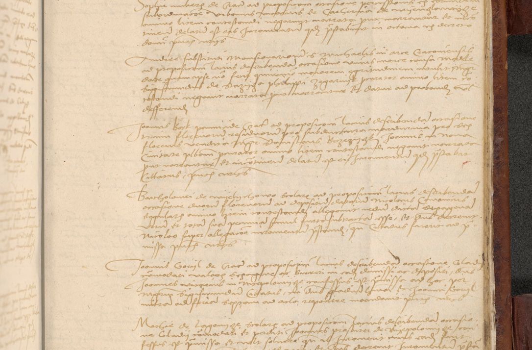 Zdjęcie nr 1090 dla obiektu archiwalnego: In nomine Domini. Amen. Sub anno eiusdem Domini millesimo quingentesimo vigesimo, indicione octava, pontificatus sanctissimi in Christo patris et domini nostri domini Leonis divina providencia pape decimi moderni anno ad 19 Marcii durante septimo, acta actorum coram venerabili viro domino Thoma Rosznowski canonico et officiali generali Cracoviensi felicibus, sideribus continuantur atque exordium capiunt et Dii faveant ceptis