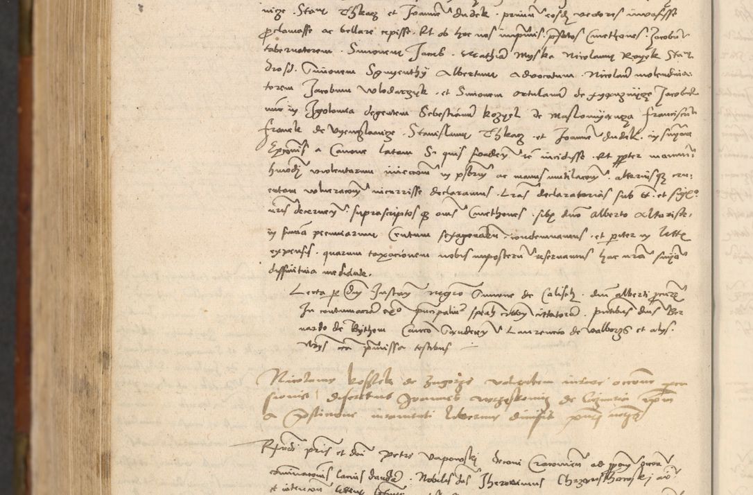 Zdjęcie nr 1087 dla obiektu archiwalnego: In nomine Domini. Amen. Sub anno eiusdem Domini millesimo quingentesimo vigesimo, indicione octava, pontificatus sanctissimi in Christo patris et domini nostri domini Leonis divina providencia pape decimi moderni anno ad 19 Marcii durante septimo, acta actorum coram venerabili viro domino Thoma Rosznowski canonico et officiali generali Cracoviensi felicibus, sideribus continuantur atque exordium capiunt et Dii faveant ceptis