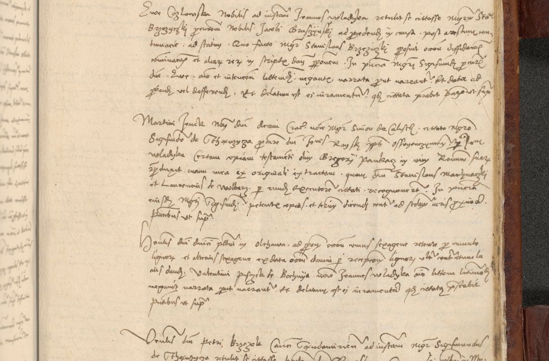 Zdjęcie nr 1082 dla obiektu archiwalnego: In nomine Domini. Amen. Sub anno eiusdem Domini millesimo quingentesimo vigesimo, indicione octava, pontificatus sanctissimi in Christo patris et domini nostri domini Leonis divina providencia pape decimi moderni anno ad 19 Marcii durante septimo, acta actorum coram venerabili viro domino Thoma Rosznowski canonico et officiali generali Cracoviensi felicibus, sideribus continuantur atque exordium capiunt et Dii faveant ceptis