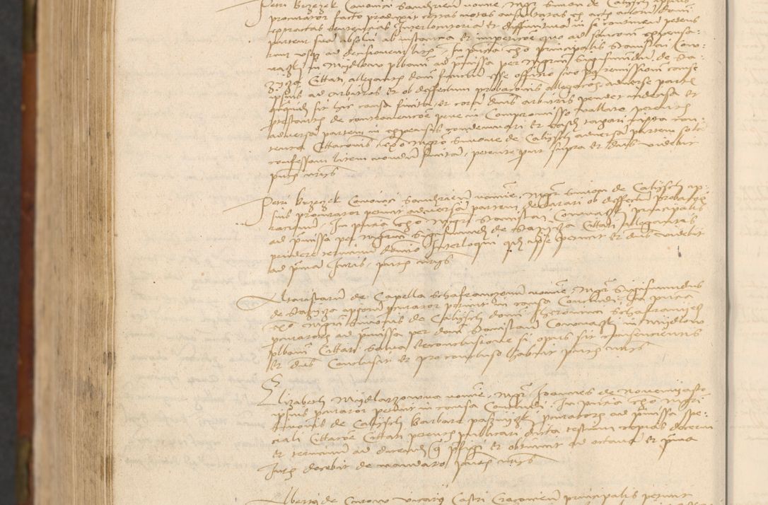 Zdjęcie nr 1079 dla obiektu archiwalnego: In nomine Domini. Amen. Sub anno eiusdem Domini millesimo quingentesimo vigesimo, indicione octava, pontificatus sanctissimi in Christo patris et domini nostri domini Leonis divina providencia pape decimi moderni anno ad 19 Marcii durante septimo, acta actorum coram venerabili viro domino Thoma Rosznowski canonico et officiali generali Cracoviensi felicibus, sideribus continuantur atque exordium capiunt et Dii faveant ceptis
