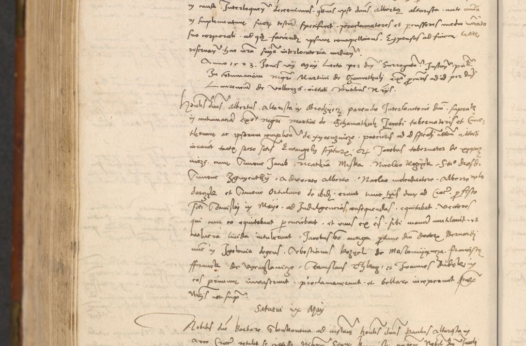 Zdjęcie nr 1077 dla obiektu archiwalnego: In nomine Domini. Amen. Sub anno eiusdem Domini millesimo quingentesimo vigesimo, indicione octava, pontificatus sanctissimi in Christo patris et domini nostri domini Leonis divina providencia pape decimi moderni anno ad 19 Marcii durante septimo, acta actorum coram venerabili viro domino Thoma Rosznowski canonico et officiali generali Cracoviensi felicibus, sideribus continuantur atque exordium capiunt et Dii faveant ceptis
