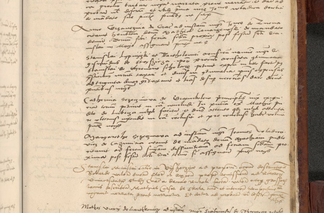 Zdjęcie nr 1076 dla obiektu archiwalnego: In nomine Domini. Amen. Sub anno eiusdem Domini millesimo quingentesimo vigesimo, indicione octava, pontificatus sanctissimi in Christo patris et domini nostri domini Leonis divina providencia pape decimi moderni anno ad 19 Marcii durante septimo, acta actorum coram venerabili viro domino Thoma Rosznowski canonico et officiali generali Cracoviensi felicibus, sideribus continuantur atque exordium capiunt et Dii faveant ceptis