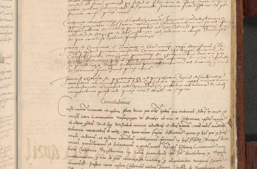 Zdjęcie nr 1068 dla obiektu archiwalnego: In nomine Domini. Amen. Sub anno eiusdem Domini millesimo quingentesimo vigesimo, indicione octava, pontificatus sanctissimi in Christo patris et domini nostri domini Leonis divina providencia pape decimi moderni anno ad 19 Marcii durante septimo, acta actorum coram venerabili viro domino Thoma Rosznowski canonico et officiali generali Cracoviensi felicibus, sideribus continuantur atque exordium capiunt et Dii faveant ceptis