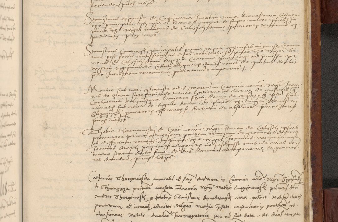 Zdjęcie nr 1064 dla obiektu archiwalnego: In nomine Domini. Amen. Sub anno eiusdem Domini millesimo quingentesimo vigesimo, indicione octava, pontificatus sanctissimi in Christo patris et domini nostri domini Leonis divina providencia pape decimi moderni anno ad 19 Marcii durante septimo, acta actorum coram venerabili viro domino Thoma Rosznowski canonico et officiali generali Cracoviensi felicibus, sideribus continuantur atque exordium capiunt et Dii faveant ceptis