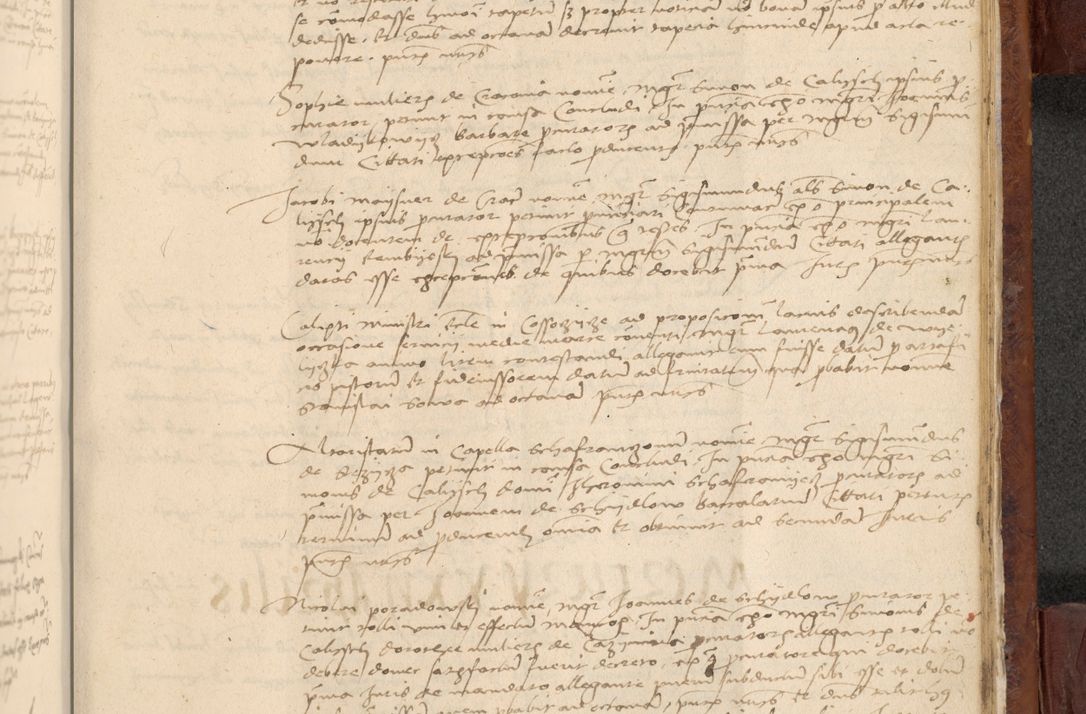 Zdjęcie nr 1062 dla obiektu archiwalnego: In nomine Domini. Amen. Sub anno eiusdem Domini millesimo quingentesimo vigesimo, indicione octava, pontificatus sanctissimi in Christo patris et domini nostri domini Leonis divina providencia pape decimi moderni anno ad 19 Marcii durante septimo, acta actorum coram venerabili viro domino Thoma Rosznowski canonico et officiali generali Cracoviensi felicibus, sideribus continuantur atque exordium capiunt et Dii faveant ceptis