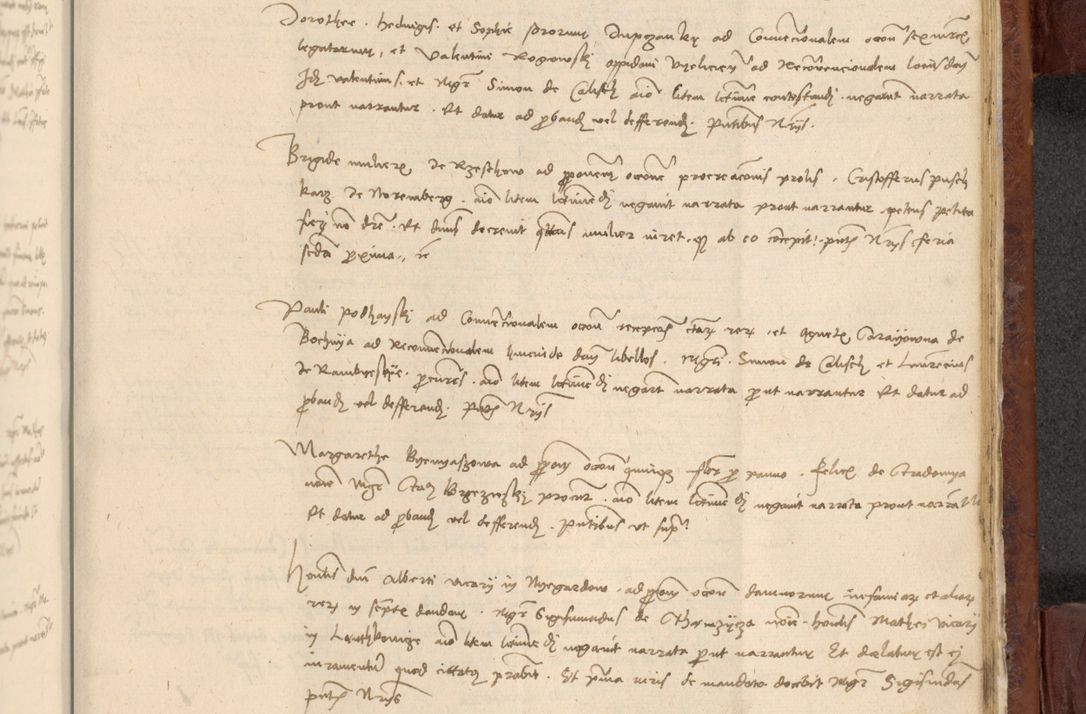 Zdjęcie nr 1060 dla obiektu archiwalnego: In nomine Domini. Amen. Sub anno eiusdem Domini millesimo quingentesimo vigesimo, indicione octava, pontificatus sanctissimi in Christo patris et domini nostri domini Leonis divina providencia pape decimi moderni anno ad 19 Marcii durante septimo, acta actorum coram venerabili viro domino Thoma Rosznowski canonico et officiali generali Cracoviensi felicibus, sideribus continuantur atque exordium capiunt et Dii faveant ceptis