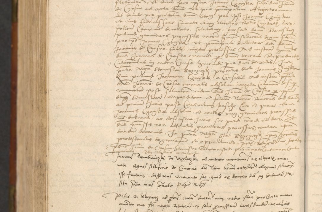 Zdjęcie nr 1051 dla obiektu archiwalnego: In nomine Domini. Amen. Sub anno eiusdem Domini millesimo quingentesimo vigesimo, indicione octava, pontificatus sanctissimi in Christo patris et domini nostri domini Leonis divina providencia pape decimi moderni anno ad 19 Marcii durante septimo, acta actorum coram venerabili viro domino Thoma Rosznowski canonico et officiali generali Cracoviensi felicibus, sideribus continuantur atque exordium capiunt et Dii faveant ceptis