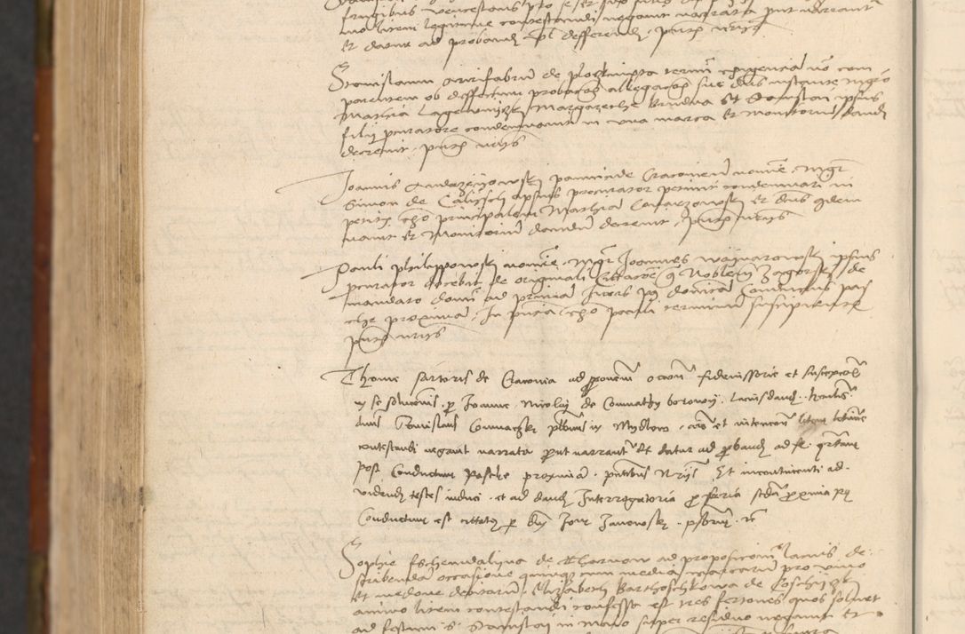 Zdjęcie nr 1045 dla obiektu archiwalnego: In nomine Domini. Amen. Sub anno eiusdem Domini millesimo quingentesimo vigesimo, indicione octava, pontificatus sanctissimi in Christo patris et domini nostri domini Leonis divina providencia pape decimi moderni anno ad 19 Marcii durante septimo, acta actorum coram venerabili viro domino Thoma Rosznowski canonico et officiali generali Cracoviensi felicibus, sideribus continuantur atque exordium capiunt et Dii faveant ceptis