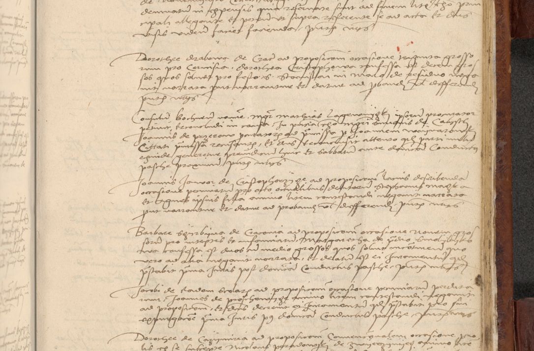 Zdjęcie nr 1044 dla obiektu archiwalnego: In nomine Domini. Amen. Sub anno eiusdem Domini millesimo quingentesimo vigesimo, indicione octava, pontificatus sanctissimi in Christo patris et domini nostri domini Leonis divina providencia pape decimi moderni anno ad 19 Marcii durante septimo, acta actorum coram venerabili viro domino Thoma Rosznowski canonico et officiali generali Cracoviensi felicibus, sideribus continuantur atque exordium capiunt et Dii faveant ceptis