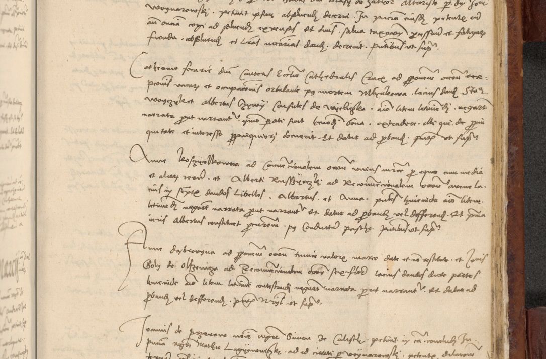 Zdjęcie nr 1040 dla obiektu archiwalnego: In nomine Domini. Amen. Sub anno eiusdem Domini millesimo quingentesimo vigesimo, indicione octava, pontificatus sanctissimi in Christo patris et domini nostri domini Leonis divina providencia pape decimi moderni anno ad 19 Marcii durante septimo, acta actorum coram venerabili viro domino Thoma Rosznowski canonico et officiali generali Cracoviensi felicibus, sideribus continuantur atque exordium capiunt et Dii faveant ceptis