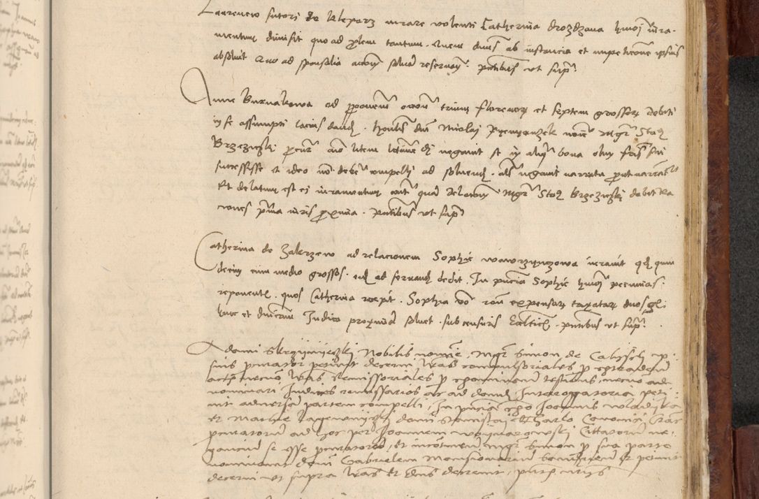 Zdjęcie nr 1034 dla obiektu archiwalnego: In nomine Domini. Amen. Sub anno eiusdem Domini millesimo quingentesimo vigesimo, indicione octava, pontificatus sanctissimi in Christo patris et domini nostri domini Leonis divina providencia pape decimi moderni anno ad 19 Marcii durante septimo, acta actorum coram venerabili viro domino Thoma Rosznowski canonico et officiali generali Cracoviensi felicibus, sideribus continuantur atque exordium capiunt et Dii faveant ceptis