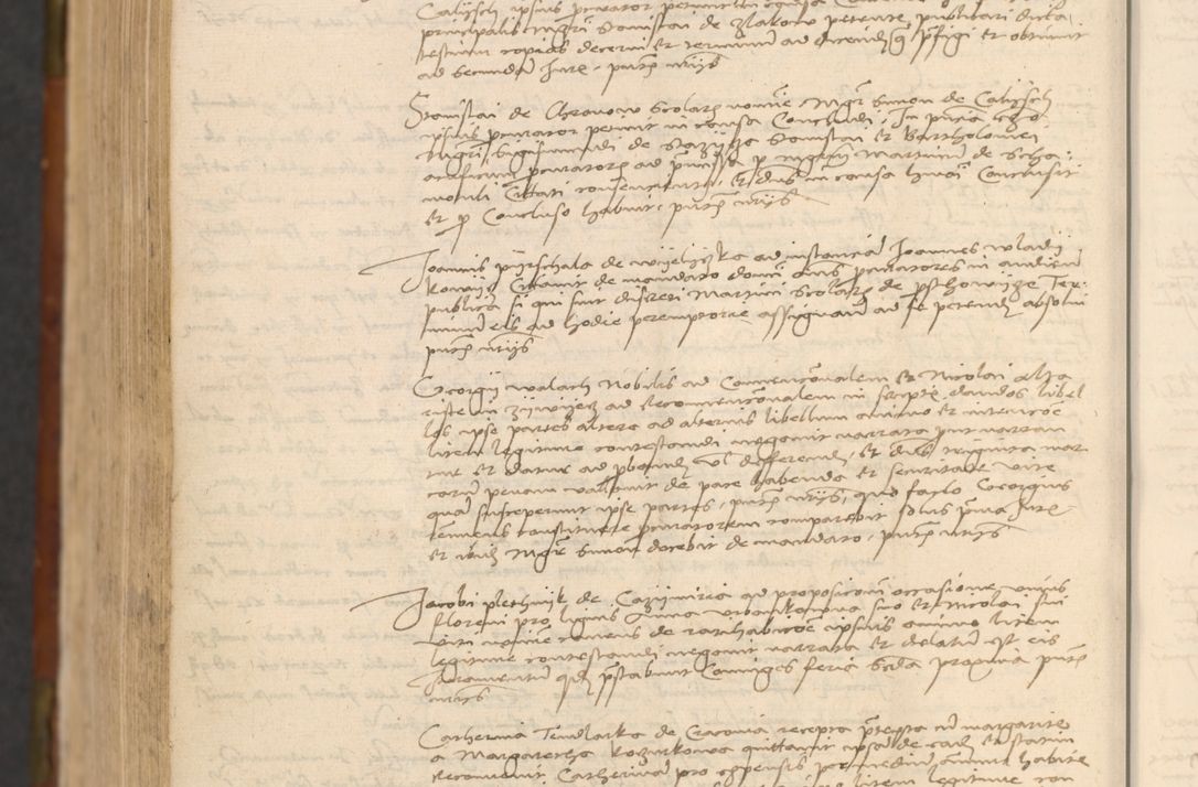 Zdjęcie nr 1031 dla obiektu archiwalnego: In nomine Domini. Amen. Sub anno eiusdem Domini millesimo quingentesimo vigesimo, indicione octava, pontificatus sanctissimi in Christo patris et domini nostri domini Leonis divina providencia pape decimi moderni anno ad 19 Marcii durante septimo, acta actorum coram venerabili viro domino Thoma Rosznowski canonico et officiali generali Cracoviensi felicibus, sideribus continuantur atque exordium capiunt et Dii faveant ceptis