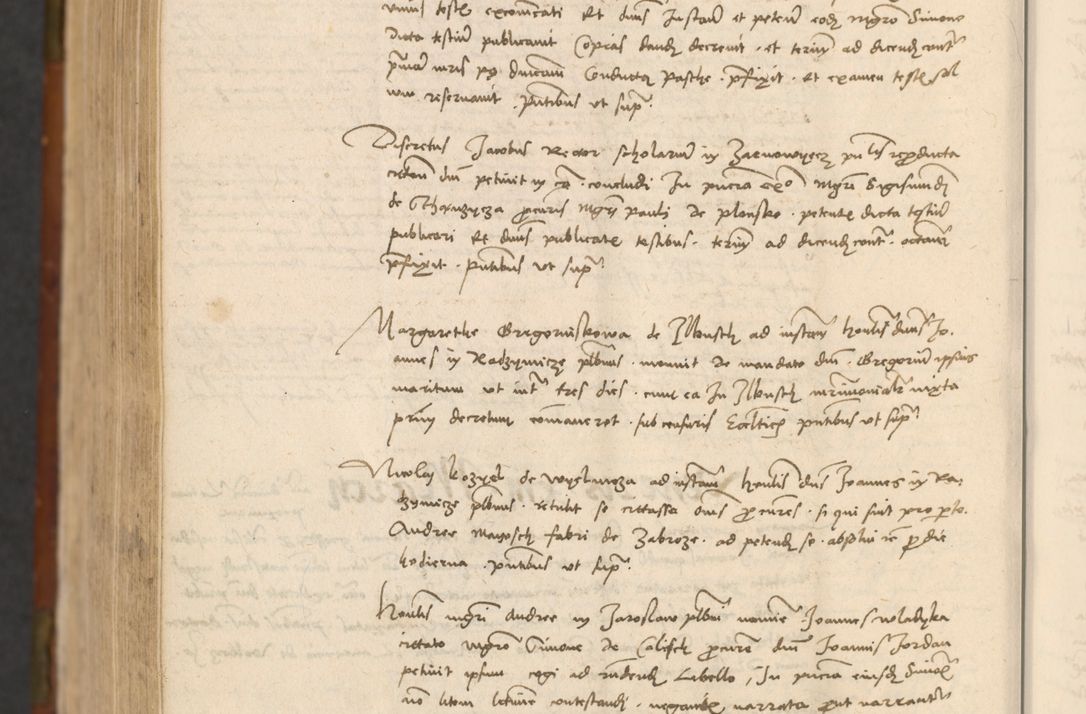 Zdjęcie nr 1023 dla obiektu archiwalnego: In nomine Domini. Amen. Sub anno eiusdem Domini millesimo quingentesimo vigesimo, indicione octava, pontificatus sanctissimi in Christo patris et domini nostri domini Leonis divina providencia pape decimi moderni anno ad 19 Marcii durante septimo, acta actorum coram venerabili viro domino Thoma Rosznowski canonico et officiali generali Cracoviensi felicibus, sideribus continuantur atque exordium capiunt et Dii faveant ceptis
