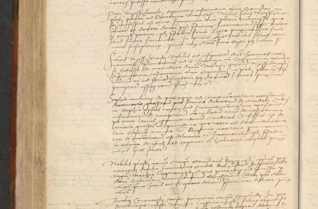 Zdjęcie nr 1021 dla obiektu archiwalnego: In nomine Domini. Amen. Sub anno eiusdem Domini millesimo quingentesimo vigesimo, indicione octava, pontificatus sanctissimi in Christo patris et domini nostri domini Leonis divina providencia pape decimi moderni anno ad 19 Marcii durante septimo, acta actorum coram venerabili viro domino Thoma Rosznowski canonico et officiali generali Cracoviensi felicibus, sideribus continuantur atque exordium capiunt et Dii faveant ceptis