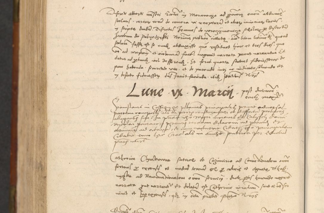 Zdjęcie nr 1017 dla obiektu archiwalnego: In nomine Domini. Amen. Sub anno eiusdem Domini millesimo quingentesimo vigesimo, indicione octava, pontificatus sanctissimi in Christo patris et domini nostri domini Leonis divina providencia pape decimi moderni anno ad 19 Marcii durante septimo, acta actorum coram venerabili viro domino Thoma Rosznowski canonico et officiali generali Cracoviensi felicibus, sideribus continuantur atque exordium capiunt et Dii faveant ceptis