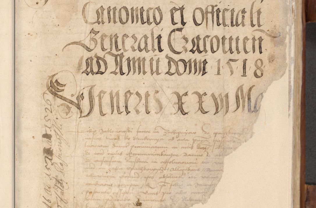 Zdjęcie nr 6 dla obiektu archiwalnego: Acta obligationum coram reverendo patre domino Thoma Rosnowsky canonico et officiali generali Cracoviensi ad annum Domini 1518