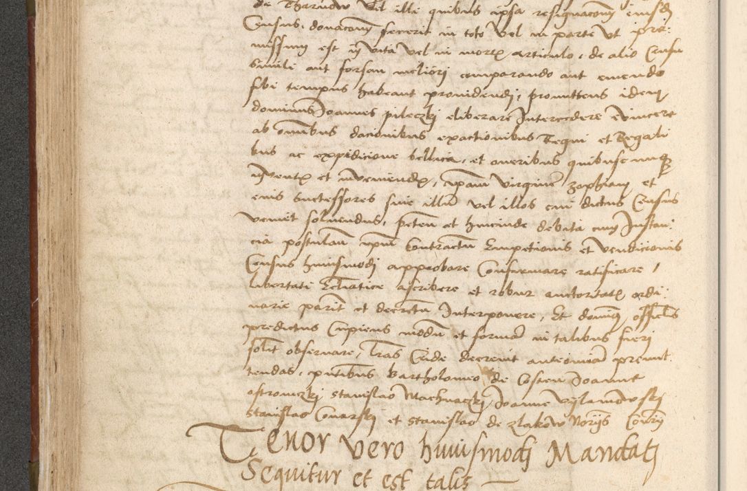 Zdjęcie nr 203 dla obiektu archiwalnego: Acta obligationum coram reverendo patre domino Thoma Rosnowsky canonico et officiali generali Cracoviensi ad annum Domini 1518