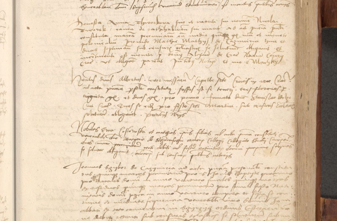 Zdjęcie nr 192 dla obiektu archiwalnego: Acta obligationum coram reverendo patre domino Thoma Rosnowsky canonico et officiali generali Cracoviensi ad annum Domini 1518