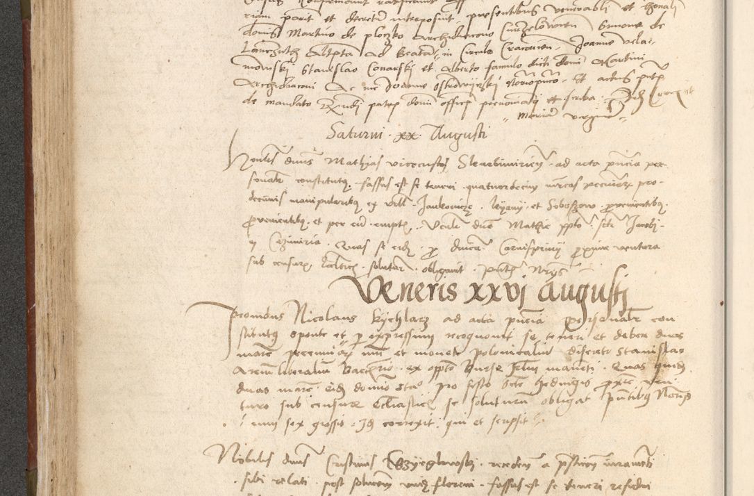 Zdjęcie nr 181 dla obiektu archiwalnego: Acta obligationum coram reverendo patre domino Thoma Rosnowsky canonico et officiali generali Cracoviensi ad annum Domini 1518