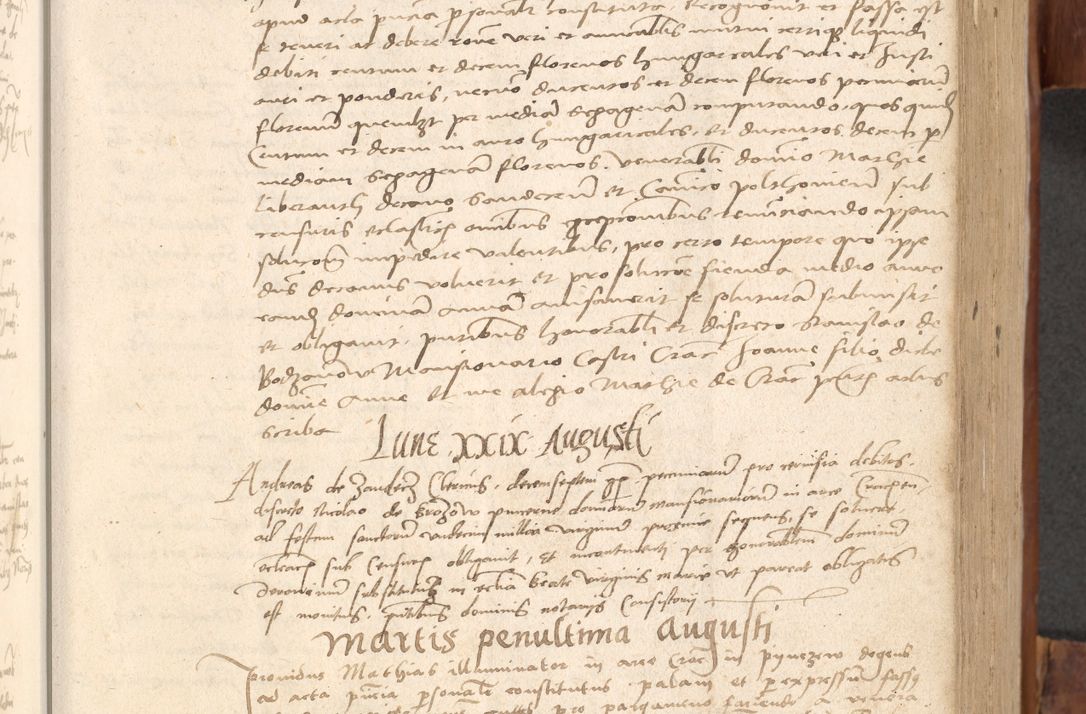 Zdjęcie nr 182 dla obiektu archiwalnego: Acta obligationum coram reverendo patre domino Thoma Rosnowsky canonico et officiali generali Cracoviensi ad annum Domini 1518