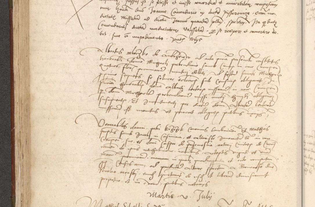 Zdjęcie nr 167 dla obiektu archiwalnego: Acta obligationum coram reverendo patre domino Thoma Rosnowsky canonico et officiali generali Cracoviensi ad annum Domini 1518